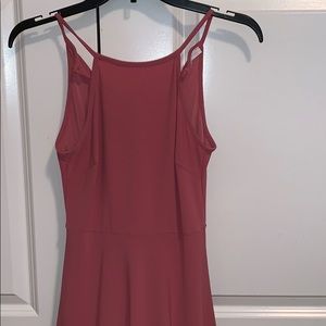 Classic Pink Skater Dress